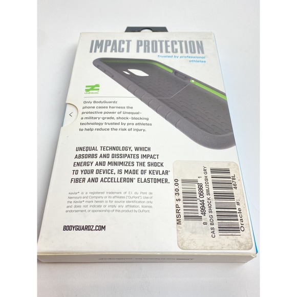 Bodyguardz shock case for Samsung Galaxy J2 Dash Shock Absorbing Black - Picture 3 of 3